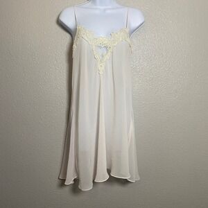 Vintage‎ Pink Coquette Slip Large Dollette Feminine Romantic Dainty Fairycore